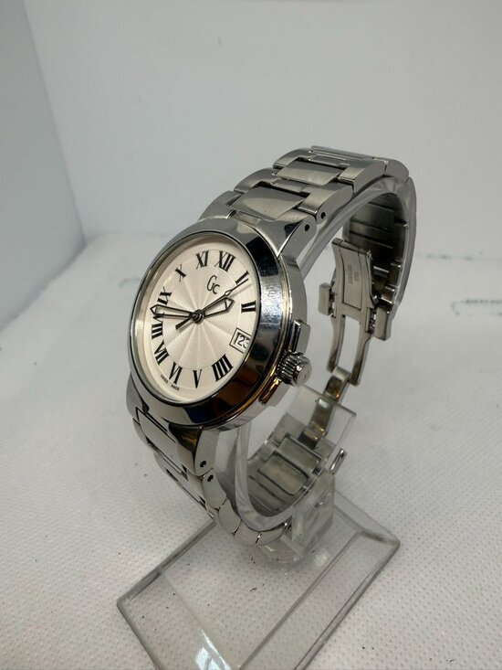 GC Guess Collection Women SS White Dial Roman Numeral Swiss Quartz Watch GC15500 main image 6